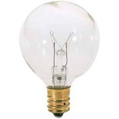 Satco S3847 40W G-12 1/2 Clear CB Bulb